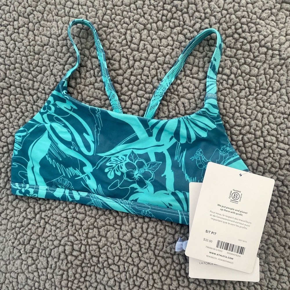 NWT athleta girl bikini top